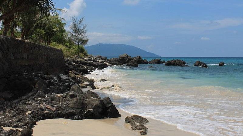 Pantai Kasih Sabang - objek wisata di sabang